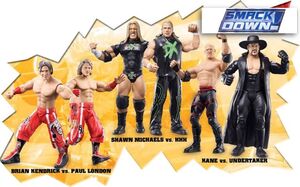 WWE PACK 2 FIGURAS ADRENALINE - SHAWN MICHAELS VS TRIPLE H                 