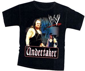 WWE CAMISETA UNDERTAKER NEGRO 14 AÑOS                                      