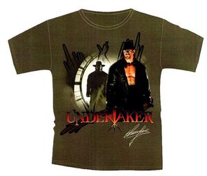 WWE CAMISETA UNDERTAKER VERDE 14 AÑOS                                      