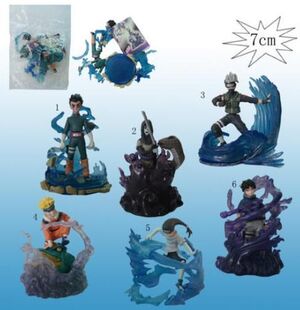 NARUTO GASHAPON DIORAMA 6CM (6 MODELOS)                                    