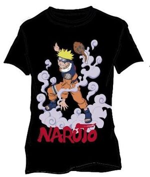 NARUTO CAMISETA OFICIAL HUMO S                                             