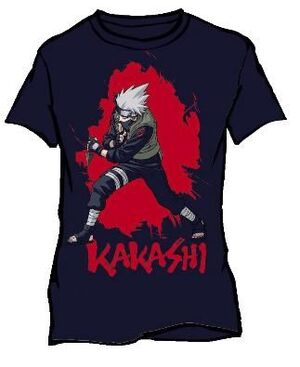 NARUTO CAMISETA OFICIAL KAKASHI SANGRE 4 AÑOS                              