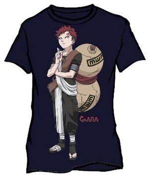 NARUTO CAMISETA OFICIAL GAARA 10 AÑOS                                      