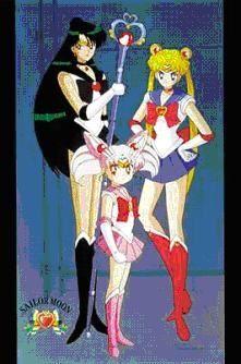 POSTER SAILOR MOON 3 CHICAS                                                