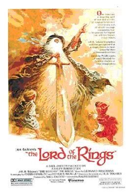 POSTER LORD OF THE RINGS ANIMACION                                         