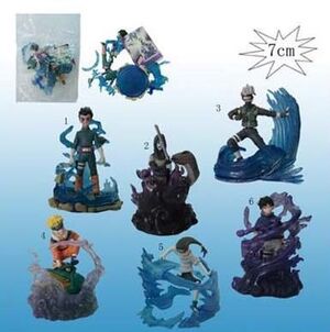 NARUTO GASHAPON 6CM (6 MODELOS)                                            