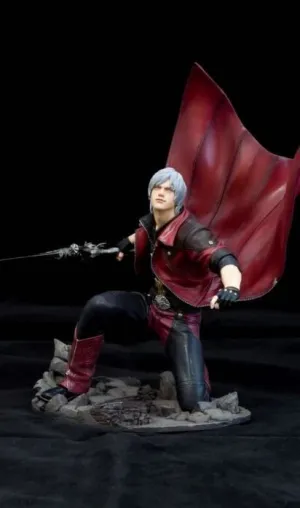 DEVIL MAY CRY 4 DANTE NEW VERSION ESTATUA PVC                              