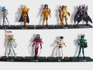 CABALLEROS DEL ZODIACO FIG 7CM (9 MODELOS)                                 