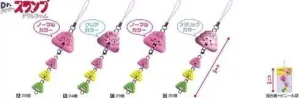 SALDO - DR. SLUMP LLAVERO STRAP 8CM UNCHI OH OJOS ABIERTOS COLOR NORMAL            