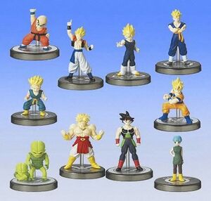 DRAGON BALL Z GASHAPON COLLECTION 7 (10 MODELOS)                           