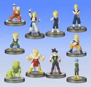 DRAGON BALL Z GASHAPON COLLECTION 7 (10 MODELOS)                           