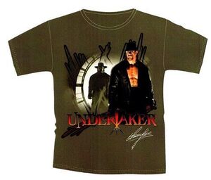 WWE CAMISETA UNDERTAKER VERDE S                                            