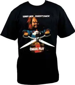 CAMISETA NECA CHICO CHUCKY TIJERAS XL                                      