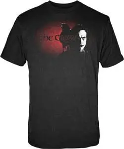 CAMISETA NECA CHICO EL CUERVO - ROSTRO Y CUERVO L                          