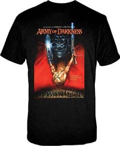 CAMISETA NECA CHICO ARMY OF DARKNESS - BRAZOS EN ALTO - L                  