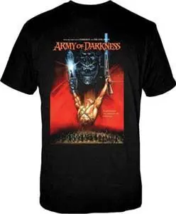 CAMISETA NECA CHICO ARMY OF DARKNESS - BRAZOS EN ALTO - L                  