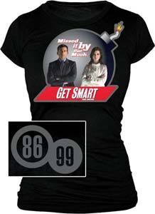 CAMISETA NECA CHICA GET SMART MISSED M                                     