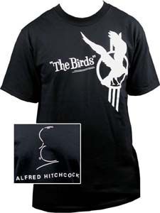 CAMISETA NECA CHICO ALFRED HITCHCOCK LOS PAJAROS M                         