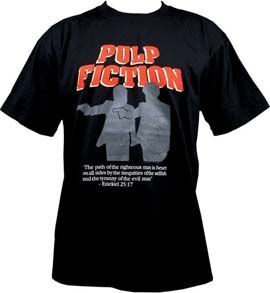 CAMISETA NECA CHICO PULP FICTION SILUETAS L                                