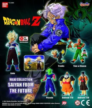 DRAGON BALL Z MAXI COLLECTION 10 SAIYAN FROM THE FUTURE (6 MODELOS)        