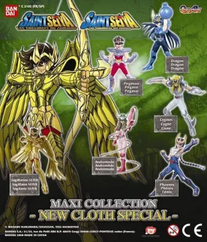 CABALLEROS DEL ZODIACO SAINT SEIYA MAXI COL. SP.2 GASHAPON (6 MODELOS)     