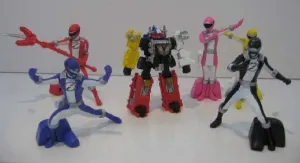 POWER RANGERS GASHAPON OPERATION OVERDRIVE MAXI COL. 1 (6 MODELOS)         