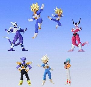 DRAGON BALL Z IMAGINATION FIGURE SERIE 12 GASHAPON (7 MODELOS)             