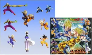 DRAGON BALL Z BUDOKAI TENKAICHI HG SERIE 16 (9 MODELOS)                    
