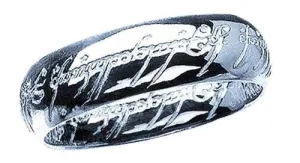 ANILLO PLATA Nº18 SEÑOR DE LOS ANILLOS ANILLO PLATA Nº18 SEÑOR DE LOS ANILLOS