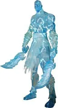 GOD OF WAR 2 FIG 18CM KRATOS POSEIDON.S RAGE                               