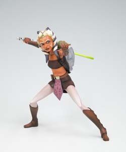 STAR WARS CLONE WARS SERIE 1 FIG 18CM - AHSOKA                             