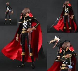 CAPITAN HARLOCK FIG 30CM REAL ACTION HEROES GALAXY EXPRESS 999             