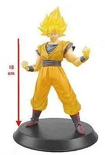 DRAGON BALL Z GOKU SUPER GUERRERO FIG 18CM CON PEANA HQ DX                 