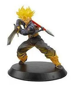 DRAGON BALL Z TRUNKS SUPER GUERRERO FIG 18CM CON PEANA HQ DX               