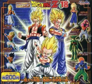 DRAGON BALL Z GASHAPON HG VOL.18 GOTENKS (7 MODELOS)                       