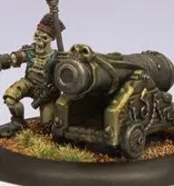WARMACHINE: CRYX DOTACION DE CAÑON DE APARECIDOS                           