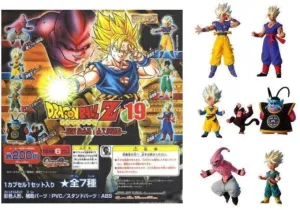 DRAGON BALL Z GASHAPON SERIE 19 (7 MODELOS)                                