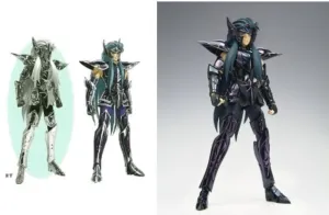 CABALLEROS DEL ZODIACO MYTH CLOTH CAMUS SURPLICE ACUARIO                   