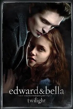 POSTER CREPUSCULO EDWARD Y BELLA                                           