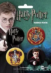 CHAPAS PACK DE 4 - HARRY POTTER                                            