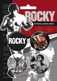CHAPAS PACK DE 4 - ROCKY                                                   