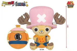 ONE PIECE CHOPPER PELUCHE CON TRAJE DRAGON BALL                            