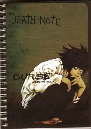 DEATH NOTE DIARIO ANILLAS A5