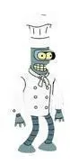 FUTURAMA FIG 15CM SERIE 8 - CHEF BENDER                                    