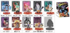ONE PIECE THRILLER PARK FIGHT FIG 6CM (10 MODELOS)                         