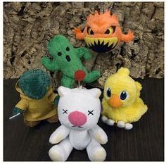 FINAL FANTASY LLAVERO MASCOTA PELUCHE 5/14CM (5 MODELOS)                   