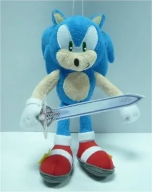 SONIC PELUCHE 18CM SONIC BLACK KNIGHT                                      