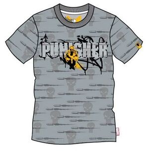 PUNISHER CAMISETA CHICO FULL PRINT LOGO Y BALAS S-M                        