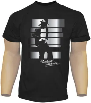 MICHAEL JACKSON CAMISETA NEGRA CHICO SILUETA XL                            