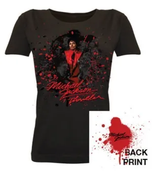 MICHAEL JACKSON CAMISETA NEGRA CHICA THRILLER M                            